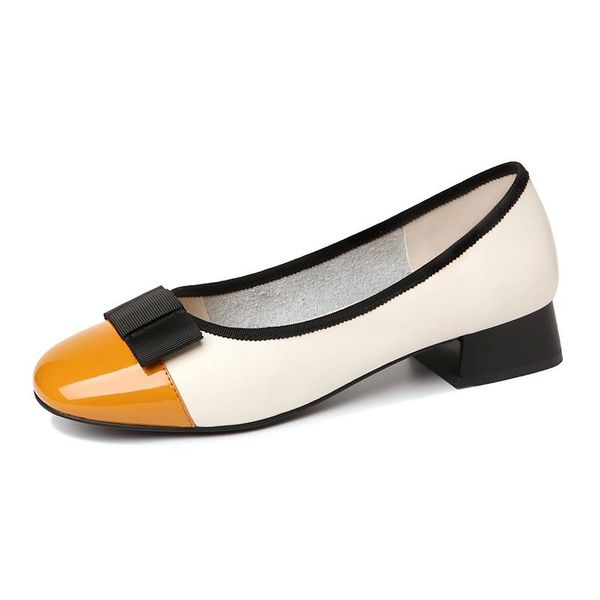 dress shoes fashion round toe thick heel color block women's spring black leather large size bow high heels ladies
dress shoes fashion round toe thick heel color block women's spring black leather large size bow high heels ladies