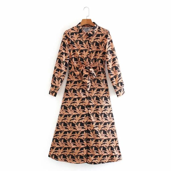 women fashion flowers print shirt dress turn down collar midi party a-line long sleeve elegant with belt nx9877 210525, Black;gray
women fashion flowers print shirt dress turn down collar midi party a-line long sleeve elegant with belt nx9877 210525, Black;gray