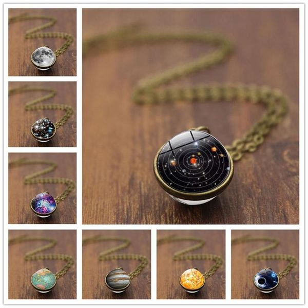 pendant necklaces cosyoo glass ball necklace simple universe planet for women clavicle chain charm jewelry, Silver
pendant necklaces cosyoo glass ball necklace simple universe planet for women clavicle chain charm jewelry, Silver