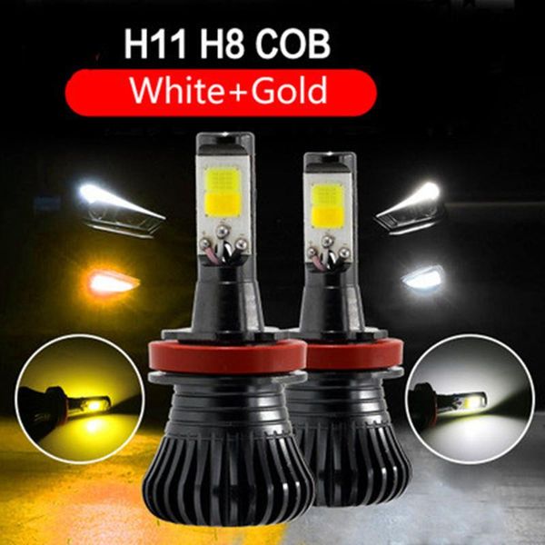 2pcs h8 h11 dual color auto fog lights car led bulb lamp white golden yellow ice blue 3000k 6000k automobiles 12v styling headlights
2pcs h8 h11 dual color auto fog lights car led bulb lamp white golden yellow ice blue 3000k 6000k automobiles 12v styling headlights