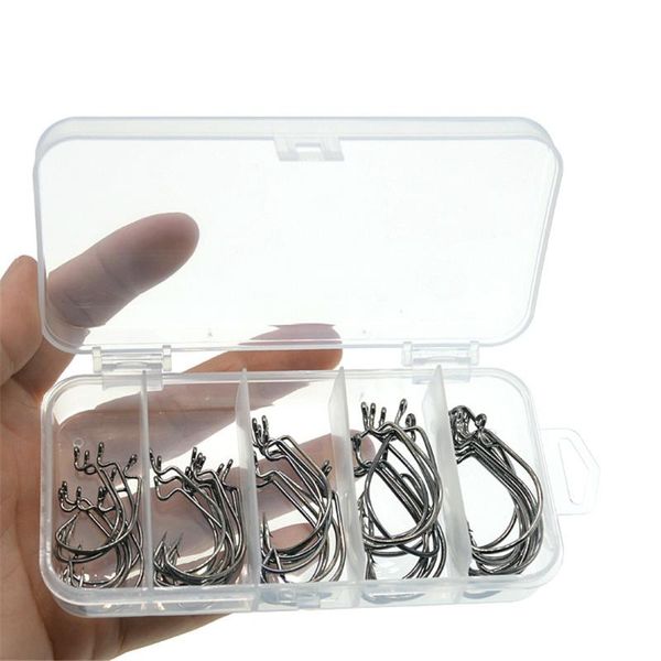 fishing hooks 10pcs/set hook 2#-3/0 carbon steel wide crank offset fishhook for soft lure bass barbed carp tackle worm
fishing hooks 10pcs/set hook 2#-3/0 carbon steel wide crank offset fishhook for soft lure bass barbed carp tackle worm