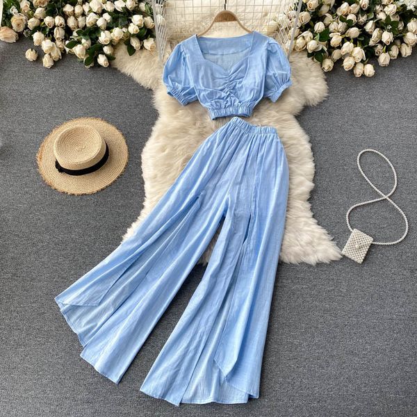 suit summer fashion women's short all-match high waist split irregular wide-leg pants two-piece gk821 210506, White
suit summer fashion women's short all-match high waist split irregular wide-leg pants two-piece gk821 210506, White
