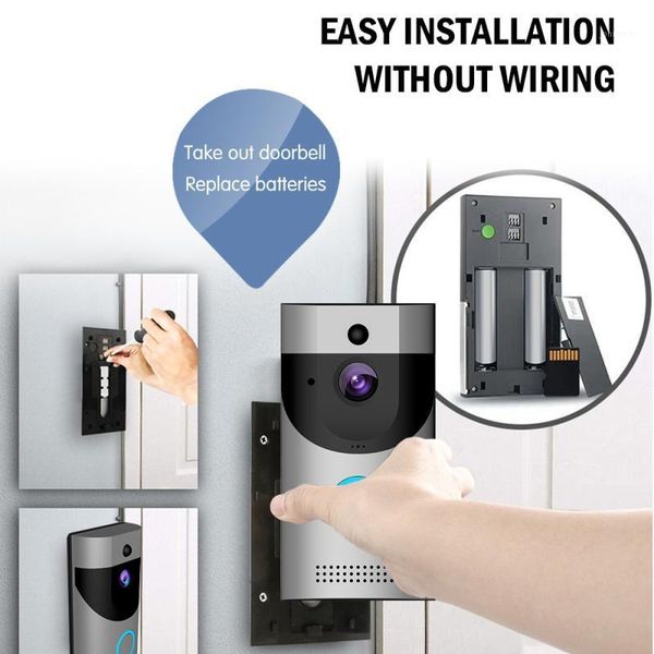 smart wifi video doorbell wireless intercom night vision camera recording pir motion security detection fir alarm doorbells1
smart wifi video doorbell wireless intercom night vision camera recording pir motion security detection fir alarm doorbells1