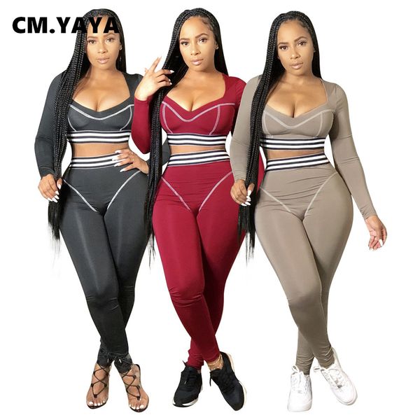 sportwear stiped splicing sweatsuit womens set long sleeve crop pants set active trasuit two piece fitness outfitby air, White
sportwear stiped splicing sweatsuit womens set long sleeve crop pants set active trasuit two piece fitness outfitby air, White