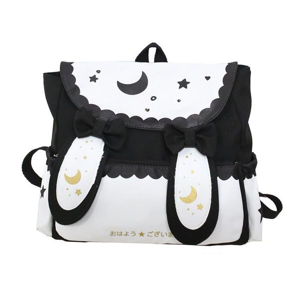 backpack lolita moon star printed bow tie designer school students girls travel mochila rucksack book bag small
backpack lolita moon star printed bow tie designer school students girls travel mochila rucksack book bag small