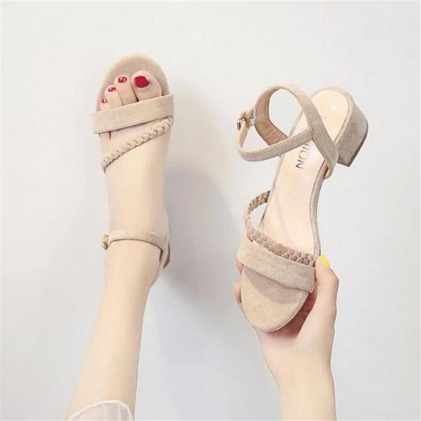 sandals women's shoes cashmere beige ladies high heels 2021 summer fashion open toe buckle casual square heel, Black
sandals women's shoes cashmere beige ladies high heels 2021 summer fashion open toe buckle casual square heel, Black