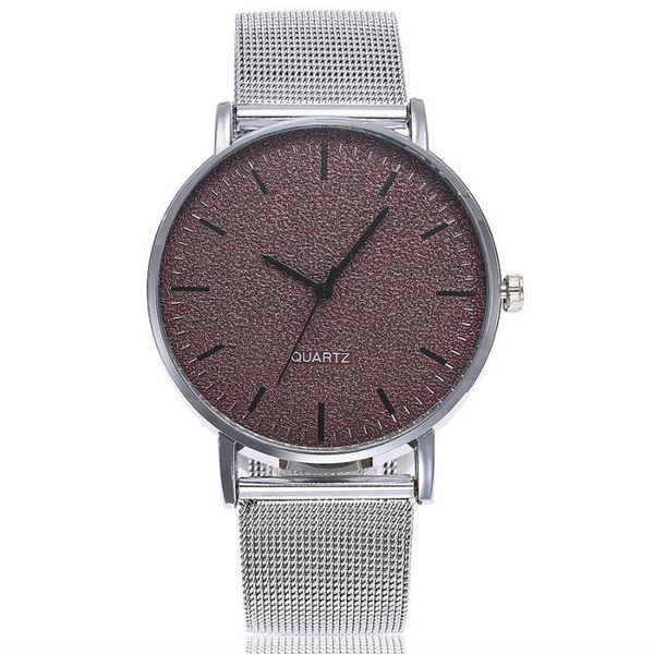 wristwatches drop women silver mesh belt simple style watch casual ladies quartz dress relogio feminino, Slivery;brown
wristwatches drop women silver mesh belt simple style watch casual ladies quartz dress relogio feminino, Slivery;brown