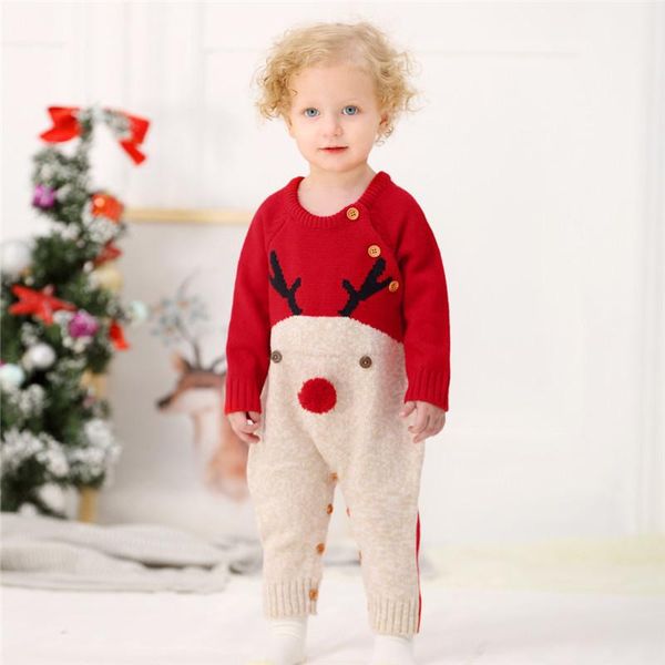 christmas romper for infant baby boys girls newborn kids long sleeve deer knitwear autumn winter warm jumpsuit 0-18m, Blue
christmas romper for infant baby boys girls newborn kids long sleeve deer knitwear autumn winter warm jumpsuit 0-18m, Blue