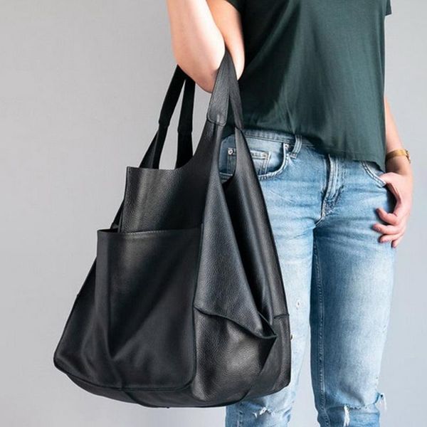 evening bags luxury leather shoulder soft handbags women large capacity big handle bag women's tote crossbody pack
evening bags luxury leather shoulder soft handbags women large capacity big handle bag women's tote crossbody pack