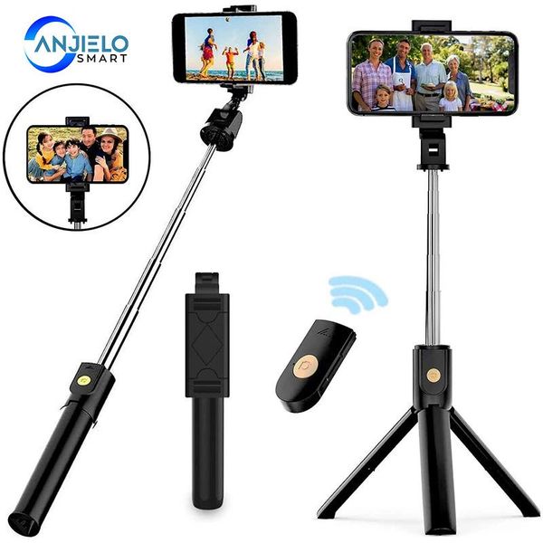 selfie monopods anjielosmart 3 in 1 bluetooth stick tripod extendable foldable monopod with wireless remote control for smartphone 
selfie monopods anjielosmart 3 in 1 bluetooth stick tripod extendable foldable monopod with wireless remote control for smartphone