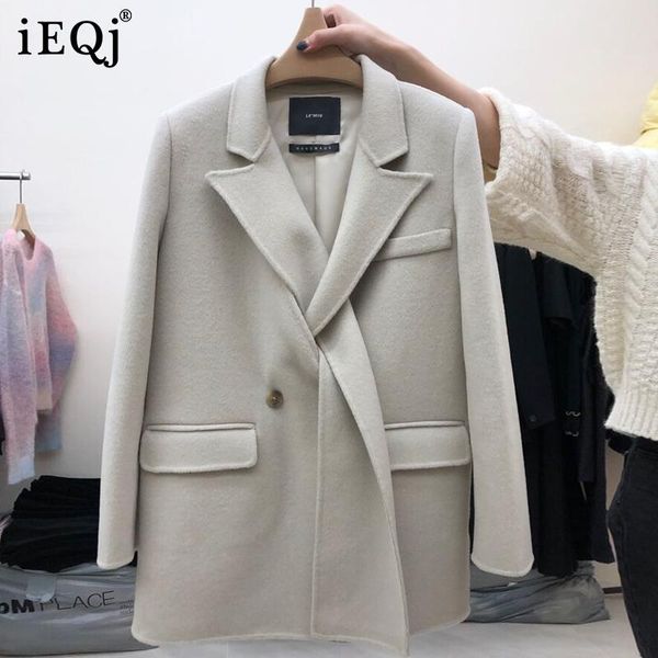 women's wool & blends ieqj 2021 autumn and winter korean black all-match short temperament elegant woolen coat women fashion 3f1485
women's wool & blends ieqj 2021 autumn and winter korean black all-match short temperament elegant woolen coat women fashion 3f1485