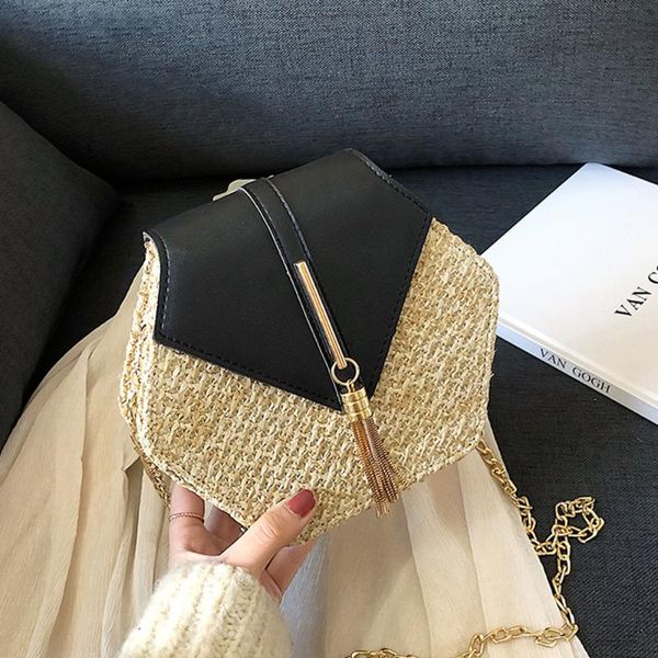 evening bags hexagon mulit style straw+leather handbag women summer rattan bag handmade woven beach circle bohemia shoulder
evening bags hexagon mulit style straw+leather handbag women summer rattan bag handmade woven beach circle bohemia shoulder