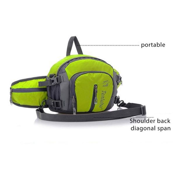 outdoor bags multifunctional waist bag men's and women's hiking bicycle water bottle travel camera