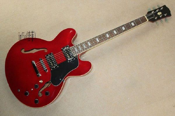 mahogany body ,maple front and back, rosewood fingerboard 335 original pickup jazz red electric guitar @32
mahogany body ,maple front and back, rosewood fingerboard 335 original pickup jazz red electric guitar @32