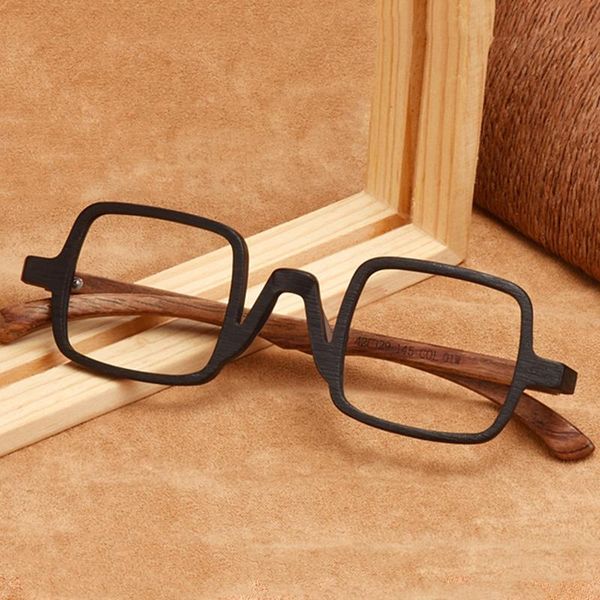fashion sunglasses frames hdcrafter retro men real wood glasses frame square women prescription myopia optical eyeglasses small face reading, Black
fashion sunglasses frames hdcrafter retro men real wood glasses frame square women prescription myopia optical eyeglasses small face reading, Black