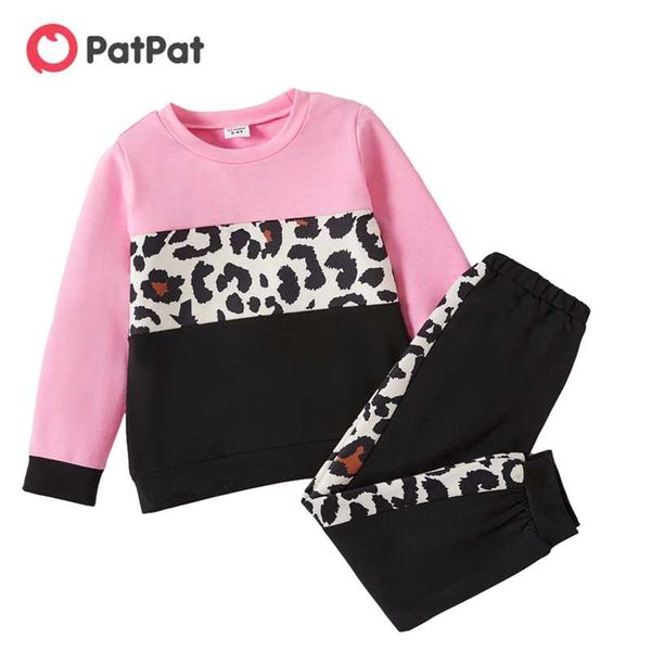 patpat arrival 2021 spring and autumn fashionable patchwork 2pcs toddler pants suit casual leopard toddler's sets clothing, White
patpat arrival 2021 spring and autumn fashionable patchwork 2pcs toddler pants suit casual leopard toddler's sets clothing, White