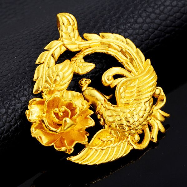 phoenix flowers pendant chain 18k yellow gold filled engagement women girl fashion jewelry, Silver
phoenix flowers pendant chain 18k yellow gold filled engagement women girl fashion jewelry, Silver