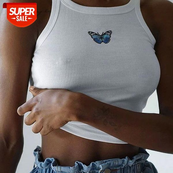 summer vest tank pure color halter crop casual butterfly embroidered short slim sleeveless white #tt92
summer vest tank pure color halter crop casual butterfly embroidered short slim sleeveless white #tt92