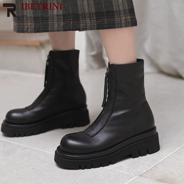 boots ribetrini genuine leather women brand solid motorcycle shoes low heel zipper fall casual, Black
boots ribetrini genuine leather women brand solid motorcycle shoes low heel zipper fall casual, Black