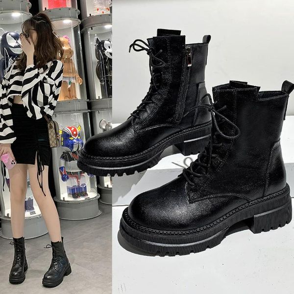 boots autumn women shoes woman fashion round toe leather ankle winter stretch black comfortable short
boots autumn women shoes woman fashion round toe leather ankle winter stretch black comfortable short