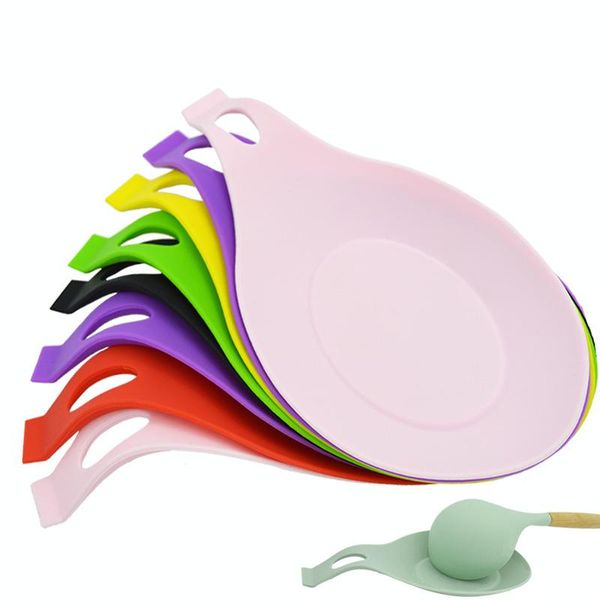 mats & pads 1pc insulation placemat silicone spoon mat rest drink glass heat resistant pad desk tray anti-scald kitchen accessories
mats & pads 1pc insulation placemat silicone spoon mat rest drink glass heat resistant pad desk tray anti-scald kitchen accessories