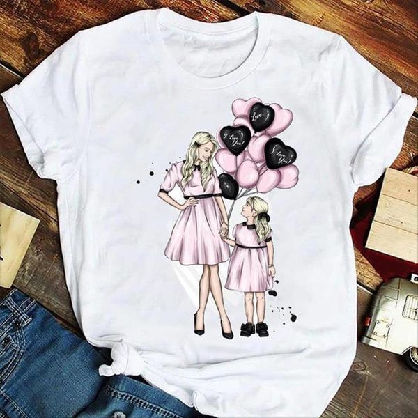 fashion cartoon sweet love womens summer cute mama mother tshirts clothes graphic lady print female tee, White
fashion cartoon sweet love womens summer cute mama mother tshirts clothes graphic lady print female tee, White