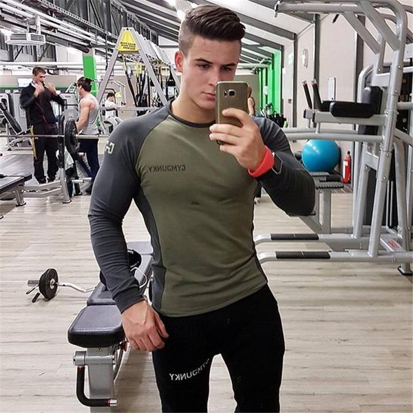 men's t-shirts mens slim long sleeved t -shirt new autumn fashion brand men fit male gyms dry breathable cotton casual o -neck pol, White;black
men's t-shirts mens slim long sleeved t -shirt new autumn fashion brand men fit male gyms dry breathable cotton casual o -neck pol, White;black