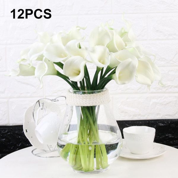 decorative flowers & wreaths 12 pcs handmade calla lily bridal wedding bouquet for home garden party decoration _wk
decorative flowers & wreaths 12 pcs handmade calla lily bridal wedding bouquet for home garden party decoration _wk