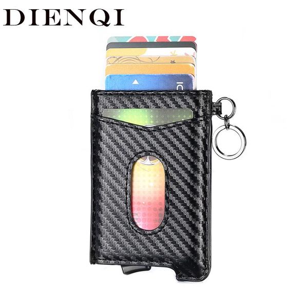 card holders carbon fiber rfid holder men business id cardholder pocket case slim creditcard money minimalist wallet metal, Brown;gray
card holders carbon fiber rfid holder men business id cardholder pocket case slim creditcard money minimalist wallet metal, Brown;gray