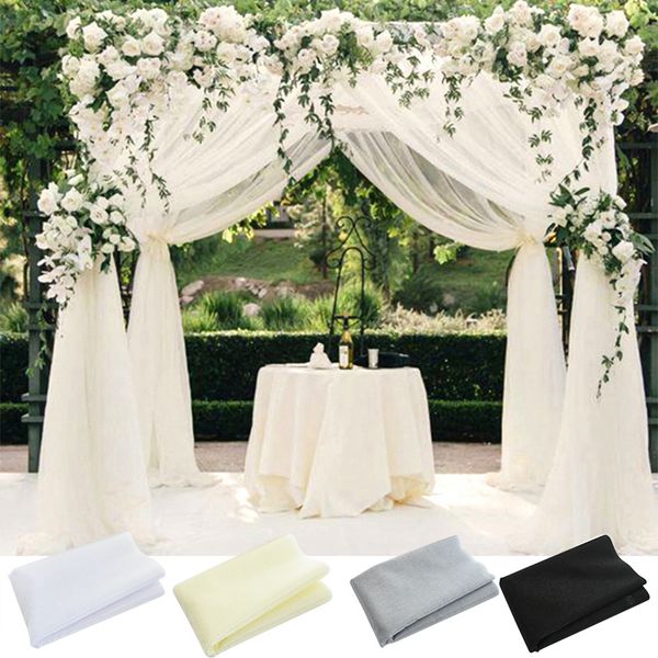 10m x 48cm wedding decoration organza crystal sheer diy wedding flowers arch tulle roll backdrop hanging decor party supplies
10m x 48cm wedding decoration organza crystal sheer diy wedding flowers arch tulle roll backdrop hanging decor party supplies