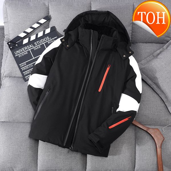 men winter jackets fashion warm white duck down removable hooded packa coat jacket waterproof, Black
men winter jackets fashion warm white duck down removable hooded packa coat jacket waterproof, Black