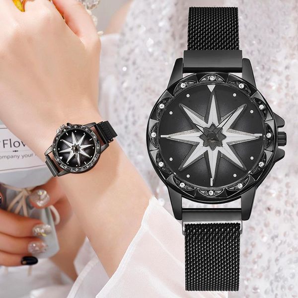 est quartz watch alloy strap glass mirror round dial hollow out for daily office wristwatches, Slivery;brown
est quartz watch alloy strap glass mirror round dial hollow out for daily office wristwatches, Slivery;brown