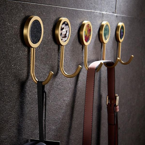 robe hooks 1pc creative 9 colors brass hook vintage wall-mounted coat storage rack bedroom bathroom towel hanger
robe hooks 1pc creative 9 colors brass hook vintage wall-mounted coat storage rack bedroom bathroom towel hanger