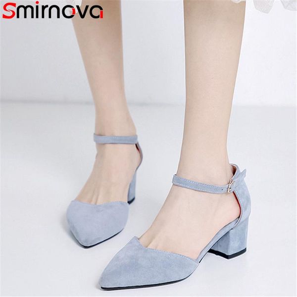 dress shoes smirnova 2021 big size 33-43 single women pumps flock pointed toe buckle spring summer classic office ladies, Black
dress shoes smirnova 2021 big size 33-43 single women pumps flock pointed toe buckle spring summer classic office ladies, Black
