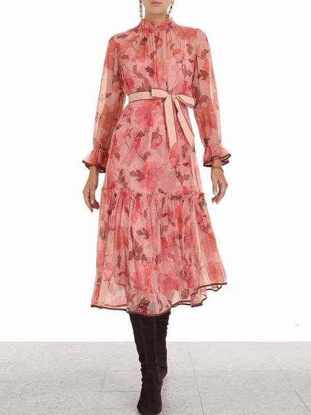 casual dresses milan town european french high end stand collar waist lace up trumpet sleeve pink print dress v3hb, Black;gray
casual dresses milan town european french high end stand collar waist lace up trumpet sleeve pink print dress v3hb, Black;gray