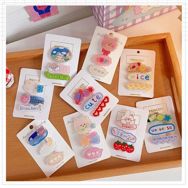 hair accessories lovely girl acrylic woman sweet hairpin cartoons side clip, Slivery;white
hair accessories lovely girl acrylic woman sweet hairpin cartoons side clip, Slivery;white