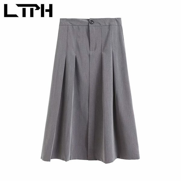 ins fashion korean gray high waist a-line skirt women office lady mid-length button zipper pleated skirts summer 210427, Black
ins fashion korean gray high waist a-line skirt women office lady mid-length button zipper pleated skirts summer 210427, Black