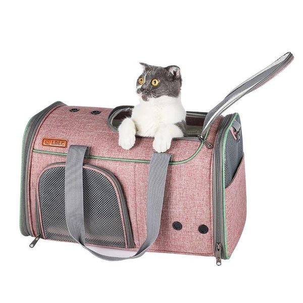 cat carriers,crates & houses pet carrier handbag portable outing travel bag breathable zipper small puppy dog airline approved
cat carriers,crates & houses pet carrier handbag portable outing travel bag breathable zipper small puppy dog airline approved