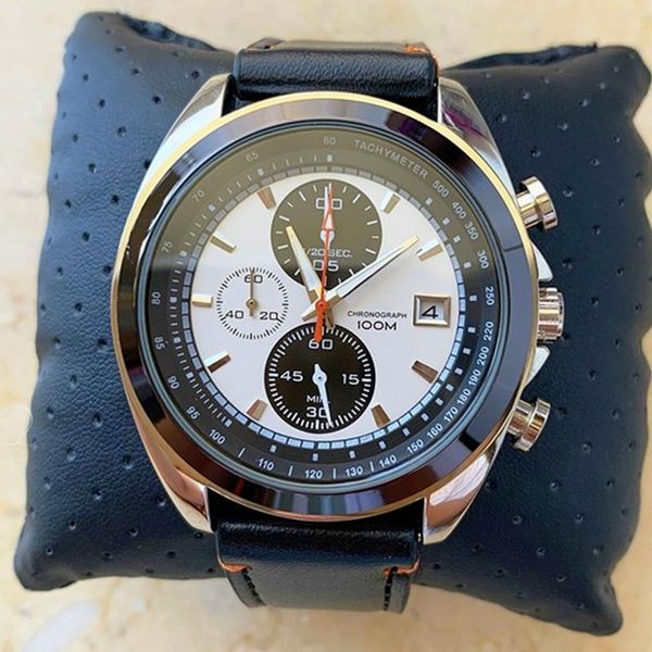 quartz watches men classic leather strap wrist watch six needles for men's wristwatches, Slivery;brown
quartz watches men classic leather strap wrist watch six needles for men's wristwatches, Slivery;brown