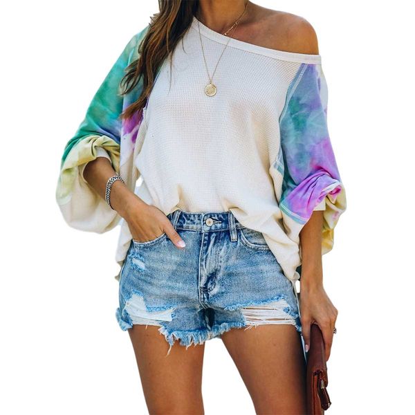 2020 autumn womens hoodies multicolor casual long puff sleeve sweatshirt female loose tie dye printed pullover oversize, Tan;black
2020 autumn womens hoodies multicolor casual long puff sleeve sweatshirt female loose tie dye printed pullover oversize, Tan;black