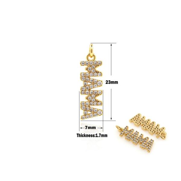 charms elegant mother's day gift mama letter name pendant copper gold plated square crystal zirconia necklace ladies handmade jewelry, Bronze;silver
charms elegant mother's day gift mama letter name pendant copper gold plated square crystal zirconia necklace ladies handmade jewelry, Bronze;silver