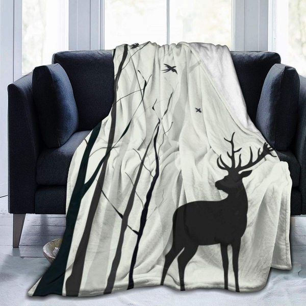Sika Deer Among Trees Throw Blanket Cozy Warm,Thick Velvet Blanket for Couch Bed Living Room L 80"X60"
Sika Deer Among Trees Throw Blanket Cozy Warm,Thick Velvet Blanket for Couch Bed Living Room L 80"X60"
