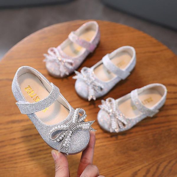 children leather shoes for girls fashion princess spring/autumn kids baby soft sole single sequined bows flat, Black;grey
children leather shoes for girls fashion princess spring/autumn kids baby soft sole single sequined bows flat, Black;grey