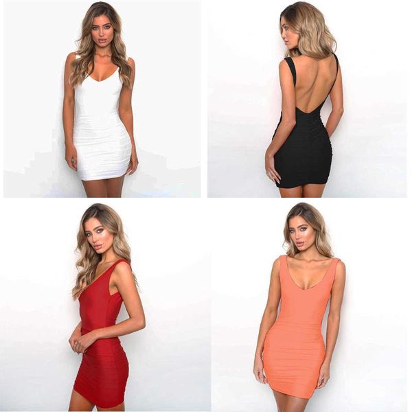 casual dresses womens summer backless high draped slim bandage party short mini dress, Black;gray
casual dresses womens summer backless high draped slim bandage party short mini dress, Black;gray