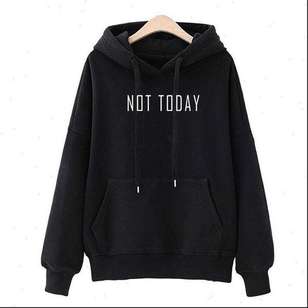 women hoodie not today hoodies funny graphic sweatshirt pullovers harajuku fashion long sleeve tracksuits sudadera mujer, Black
women hoodie not today hoodies funny graphic sweatshirt pullovers harajuku fashion long sleeve tracksuits sudadera mujer, Black