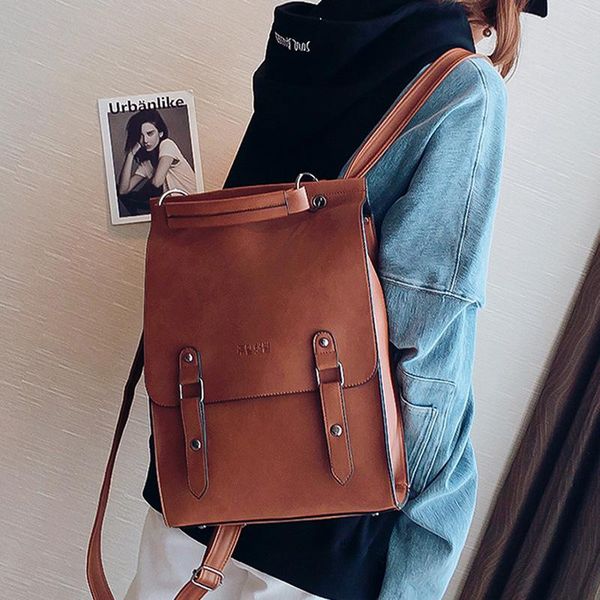 outdoor bags 2021 retro fashion large-capacity female backpack boutique women's pu leather student bag cross-border
outdoor bags 2021 retro fashion large-capacity female backpack boutique women's pu leather student bag cross-border