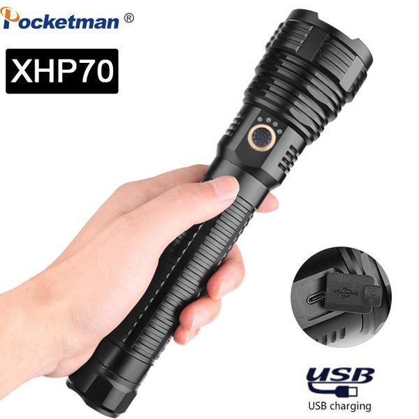 most powerful led zoom torch xhp70 usb rechargeable waterproof lamp use 18650 26650 for fishing camping flashlights torches
most powerful led zoom torch xhp70 usb rechargeable waterproof lamp use 18650 26650 for fishing camping flashlights torches