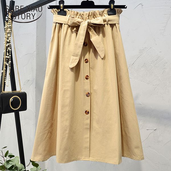 fashion cotton knee-high a-line skirt lady summer korean style casual preppy solid high waist women 4790 50 210510, Black
fashion cotton knee-high a-line skirt lady summer korean style casual preppy solid high waist women 4790 50 210510, Black