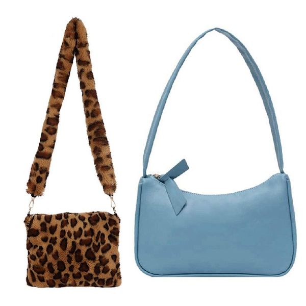evening bags 2pcs korean style trendy personality leopard print plush shoulder bag-leopard with female baodan bag blue
evening bags 2pcs korean style trendy personality leopard print plush shoulder bag-leopard with female baodan bag blue