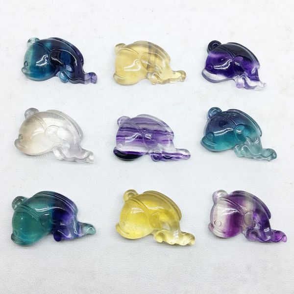 natural crystal color fluorite dolphin pendant bracelet necklace accessories diy hand made material random delivery about 19*28m decorative
natural crystal color fluorite dolphin pendant bracelet necklace accessories diy hand made material random delivery about 19*28m decorative